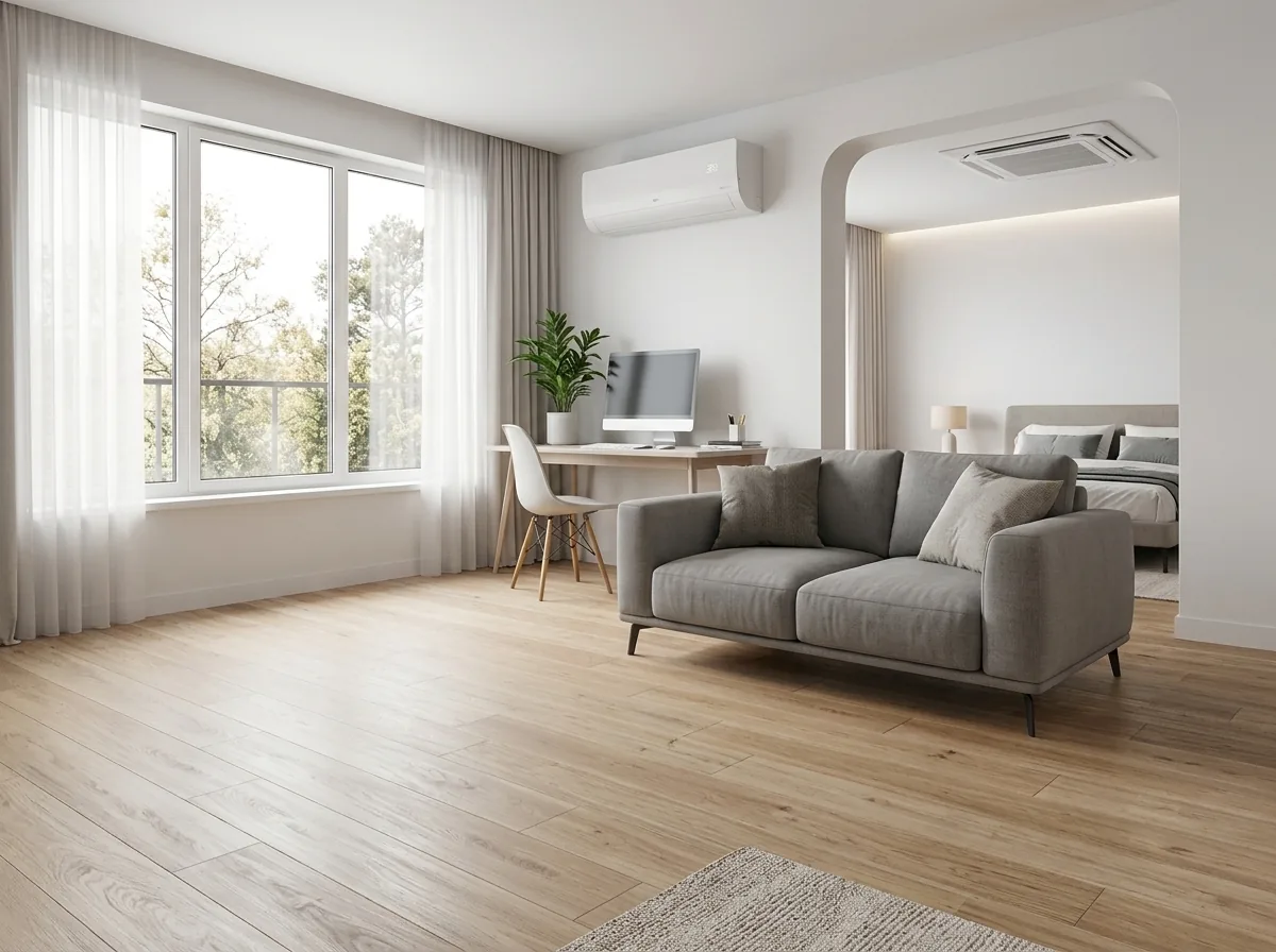 Ambiente residencial climatizado